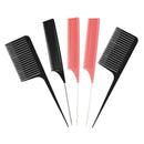 5pcs ABS -resistant Weave Highlighting Foiling Hair Comb Hair Coloring Combs