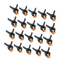 20x Small 2'' Plastic Spring Clamps Market Stall Tarpaulin Cover Clips Grips