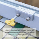 6 Pieces Adjustable Sliding Window Locks Stops Aluminum Alloy Door Frame Se J5T9