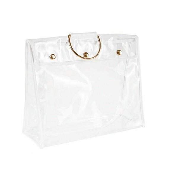 Transparent Dust Bag Clear Purse Organizer Dustproof Handbag Holder With Ma A4V8