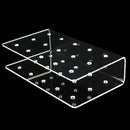 DIY Clear 15 Holes Rectangular Cake Holder Displays Stands Lollipop Candy Hold_