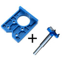Concealed Hinge Boring Jig+35Mm Bit Tools Tool Sets Decoration Accessories