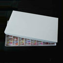 96pcs / set Trout Bait Dry Fly Fishing Hooks Streamer Lure Kit with Case Box