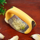 Stainless Steel Manual Garlic Press Crusher Squeezer Masher Mincer Kitchen Tool