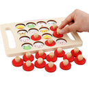 Kids Wooden Toys Memory Match Chess Game Baby Early Educational Toys Family X9T6