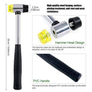 12Pcs Jewelry Making Tool Measuring Stick Mandrel Ring Sizer Finger Size Kit