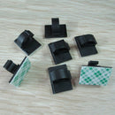 100 Pieces Adhesive Cable Clips Wire Cable Holder Clamps Cable Tie Holder f Q3G9