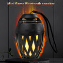 Wireless Portable HiFi Stereo Indoor Outdoor Mini Bluetooth Speaker LED Flame