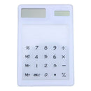 Transparent Calculator Clear Scientific Calculator Solar Energy Led Calcula