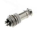 5Pcs Aviation Plug 5-Pin 16mm GX16-5 Male And Female Panel Metal Connector hot