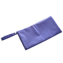Waterproof Zippered Pocket Washable Reusable Baby Cloth Diaper Bag Purple N3Q9
