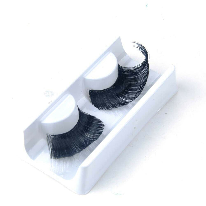 1 Pair Art Thick Professional Party Stage Winged Extra Long False Eyelash