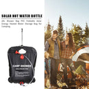 Portable Foldable Outdoor Solar Energy Heated Water Storage Bag for Camping