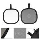 18% Foldable Gray Card Reflector White Balance Double Face Focusing Board