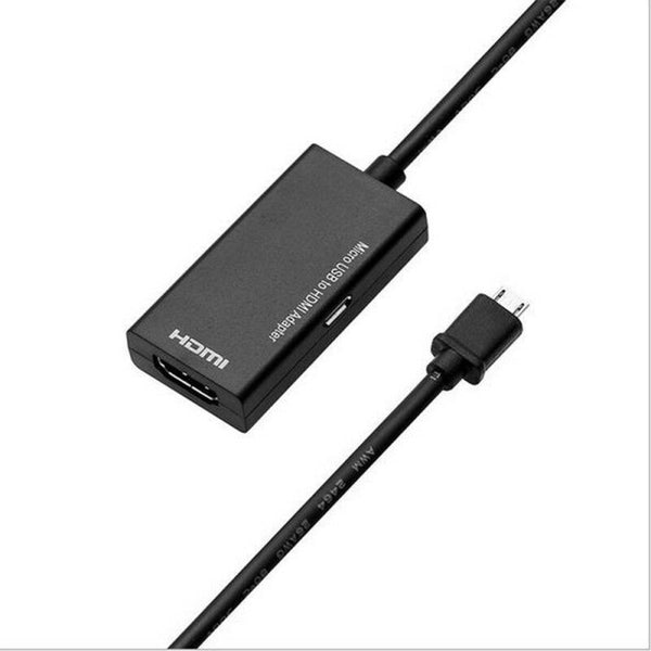 Micro USB 2.0 MHL To HDMI Cable Adapter 1080P For Android Smart Phone Connectors