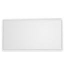 Stainless Steel Cosmetic Mirror Car Truck Sun Visor Makeup Mirror (110x65mm)