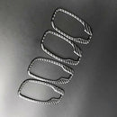 Carbon Fiber Car Interior Door Handle Cover Trim Door Bowl Stickers Decorat D9J6