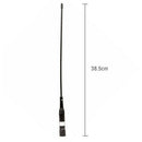 NL-R2 PL259 dual band advertising antenna at 144/430 Mhz gain for mobile ra