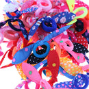 20Pcs Rabbit ear Hair band Children kids Elastic Hair Band Girl rubber band 0K