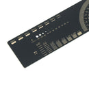1Pc 20cm multifunctional PCB ruler measuring tool resistor capacitor chipS Kw