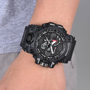 Panars Multi-Function Outdoor Men'S Electronic Watch Double Display Pointer