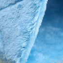 Warm Soft Plush Birds Parrot Hammock Nest Pet Hang Bed Cage House (Blue S