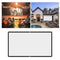 100" Projection Screen 16:9 High Contrast Collapsible Portable Projector Screen