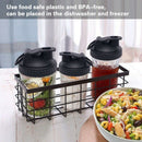 Mason Jar Lids - 4 Pack Canning Lids Flip Cap Lids with Leak-Proof Seal Sto U3B1