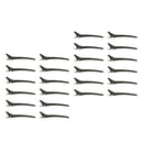 24x Hairdresser Duck Bill Hair Clips Plastic Hair Clips