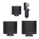 2pc Microphone Isolation Shield Absorber Filter Vocal Isolation Booth Soundproof