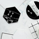 Glowing LED Earrings Crystal Color Changing Stud Earrings W6P1