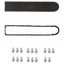 Scooter Bottom Battery Cover Base Plate Waterproof Ring Seal with Screws fo D9Z6