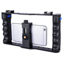 Yelangu Smartphone Video Rig Filmmaking Vlogging Rig Cage Stabilizer For Mo