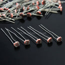 50PCS GL5537 LDR Photo Photoresistor Light Sensitive Resistor Optoresistor 5mm