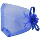 100 Organza Wedding Party Favor Gift Candy Sheer Bags Jewelry Pouch Dark bl