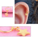 Fashion Star Cartilage Helix Earring Piercing Nose Ring Body Piercing Jewelry TE