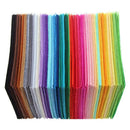 40pcs Multi-color Handmade Non-woven Fabric Felt Polyester Cloth DIY Sewing