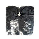 Black Hairdressing Cloth Haircut Hairdressing Barber Hair Design Cloth E6W3