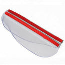 1 Pair Car Rearview Mirror Rain Water Rainproof Eyebrow Cover Side Shield ATB3C