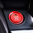 2PCS Red Car Engine Start Stop Button Switch Replace Cover Trim For Mazda CX5 4