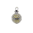 6pcs Mixed Filigree Cage Locket Pendant Necklace Findings