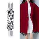 4 Piece Shirt Collar Clip Cardigan Holder Sweater Shawl Brooch Clip Duckbil
