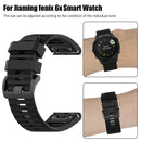 Silicone Band for Garmin Fenix 6X 6X Pro 5X 5X Plus 3 HR 26mm Watch Accessories