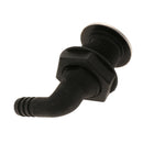 90 Degree Thru Hull Fitting Marine Boat Hose with Stainless Rim 10mm