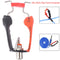 1Pcs Removable Input Converter Rca Clip Cord Power Supply Tattoo Machine Kit  JR