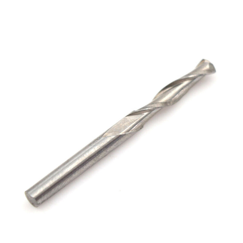 2pcs 3.175mm Carbide CNC Router Bits Flute End Mill Tools 17mm HT J Bj
