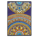 DIY Mandala Special Shaped Diamond Painting 50 Pages Sketchbook A5 Notebook