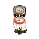 aseplate Map Compass Scale Ruler Magnifying Camping Hiking Fa Orienteering V1N6