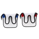 2Pcs Mallet Putter Cover Head Cover Headcover Gift for Golf Lovers Men Women