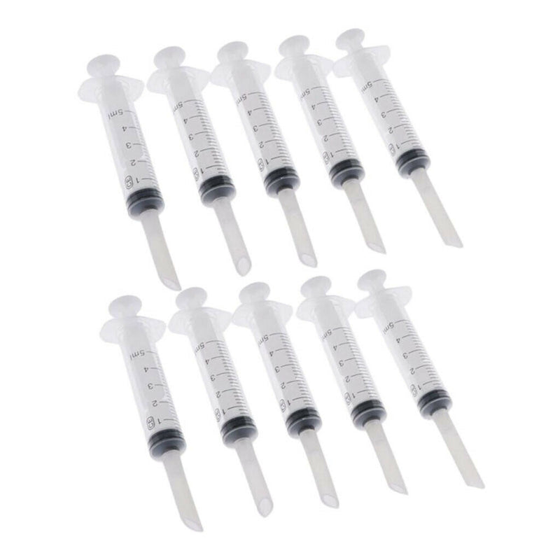 10x Pet Canaries Bird Feeding Syringe Parrot Feeders Tool Birds Supplies 5ml